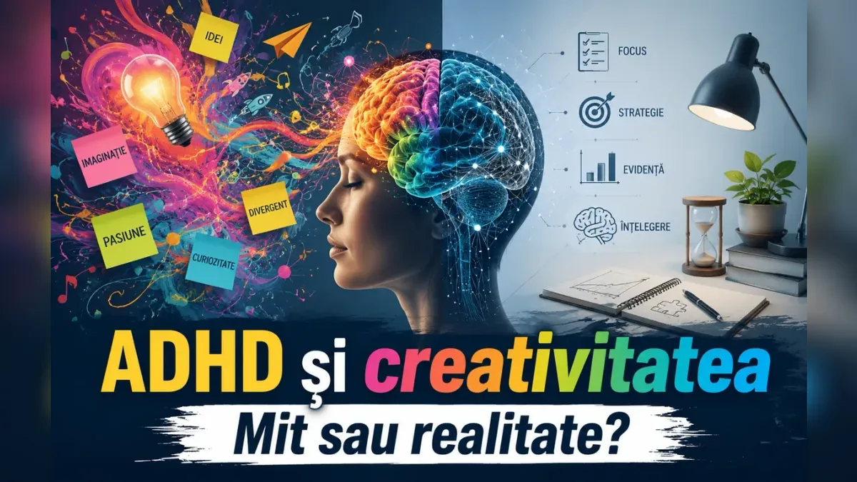 ADHD și creativitatea: ce e real