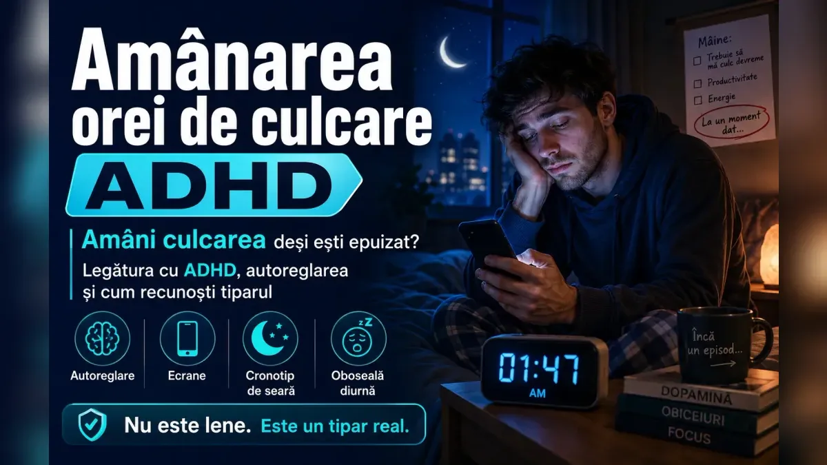 Amânarea orei de culcare (ADHD)