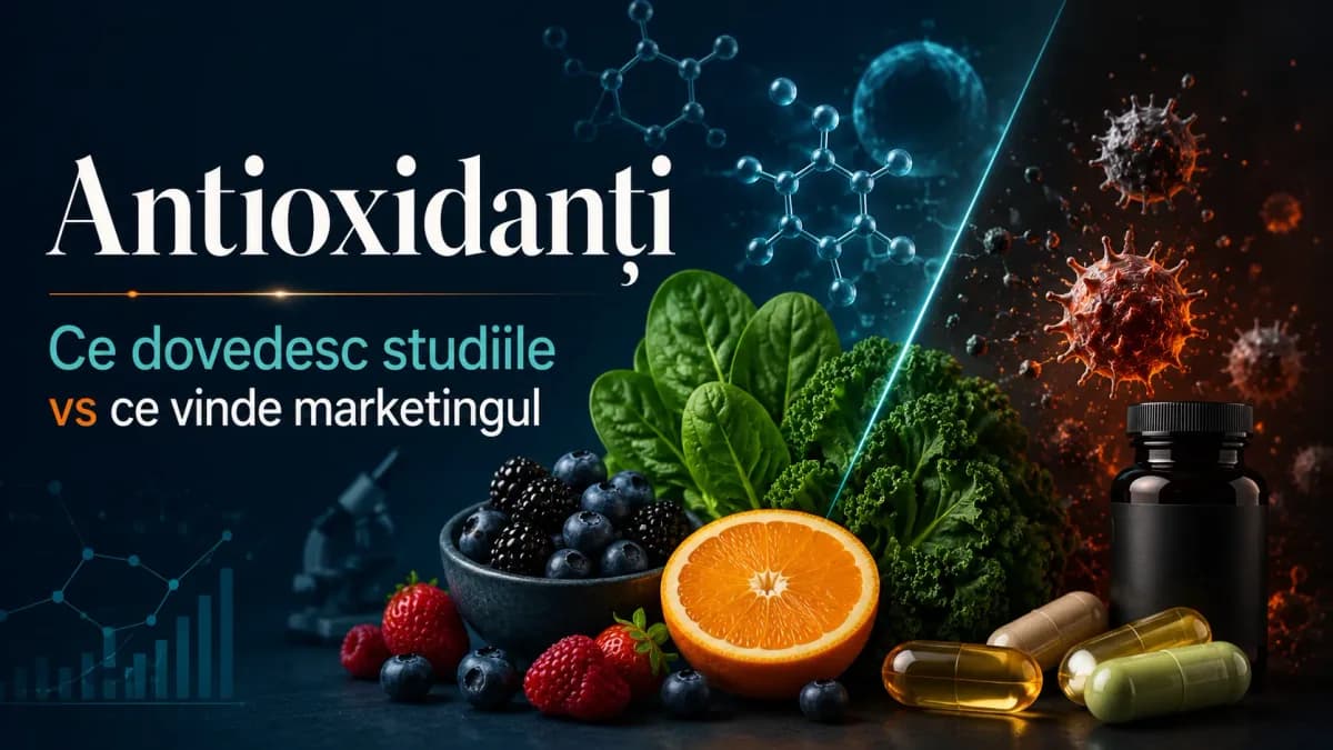 Antioxidanți: dovezi vs marketing