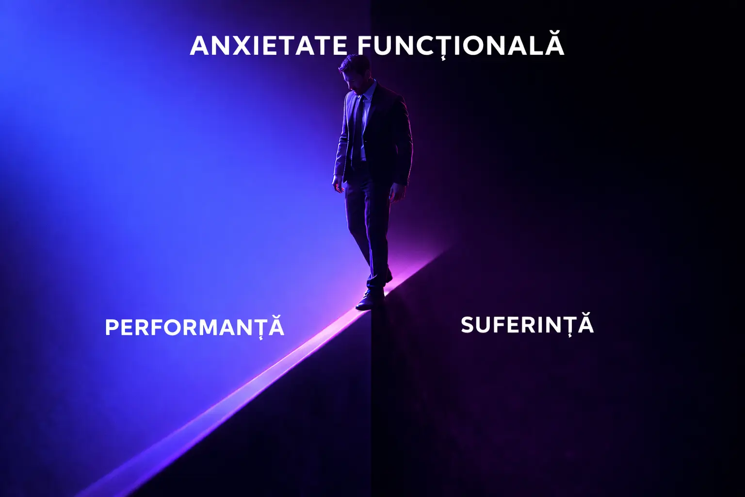 Anxietate funcțională: când frica te ajută să performezi și când te distruge