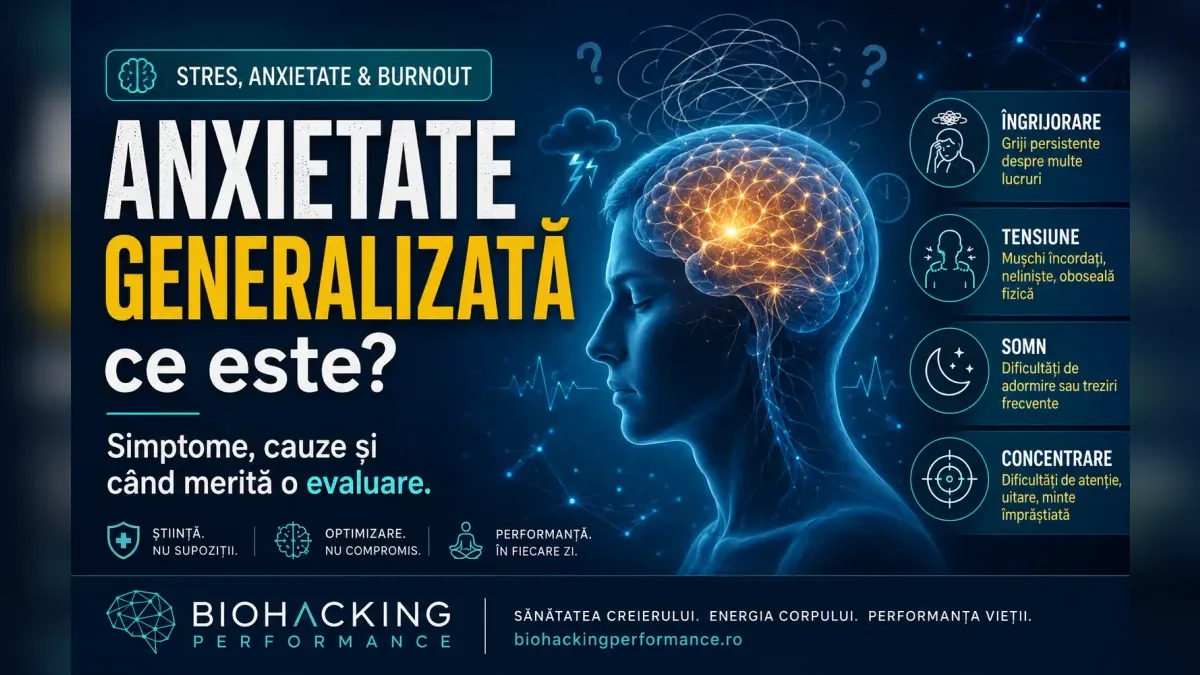 Anxietate generalizată (TAG)