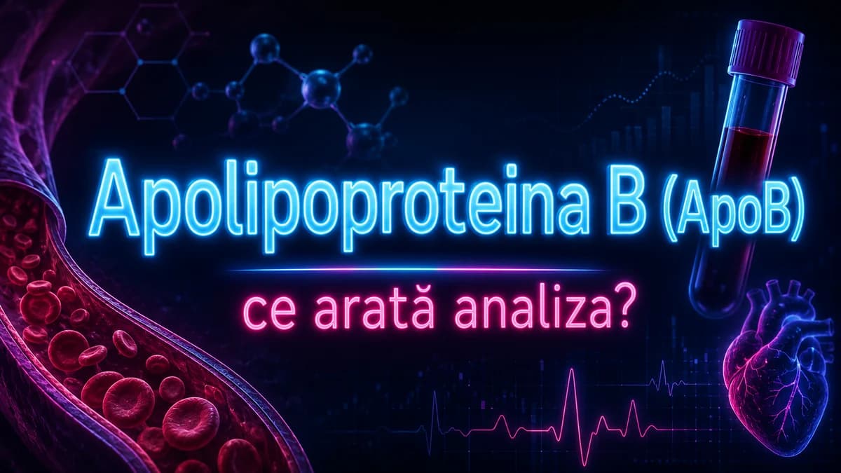ApoB și Lp(a): riscul ascuns