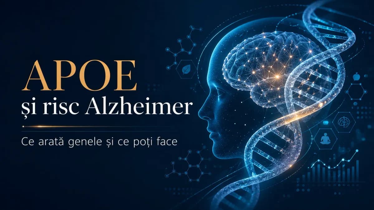 APOE și risc Alzheimer: ce arată genele și ce poți face