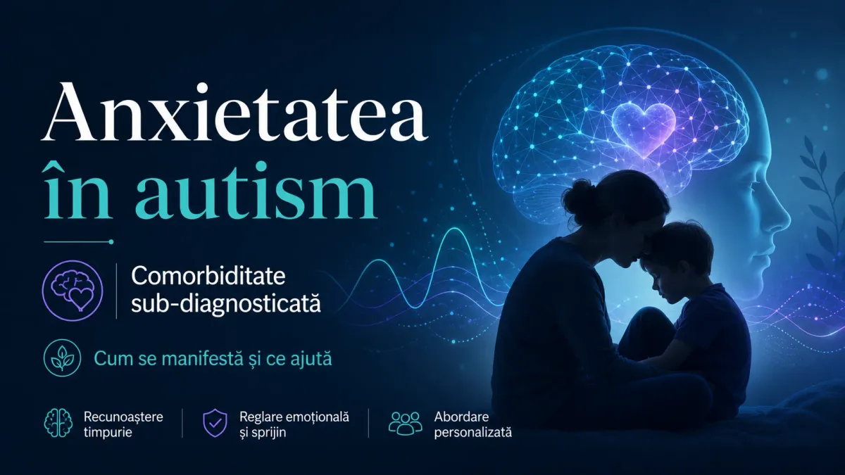 Anxietate în autism: recunoaștere