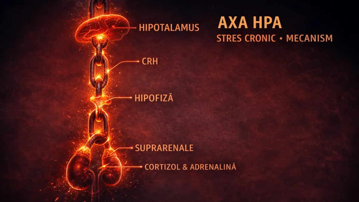 Axa HPA și stresul cronic: cum se dezreglează sistemul de adaptare al organismului