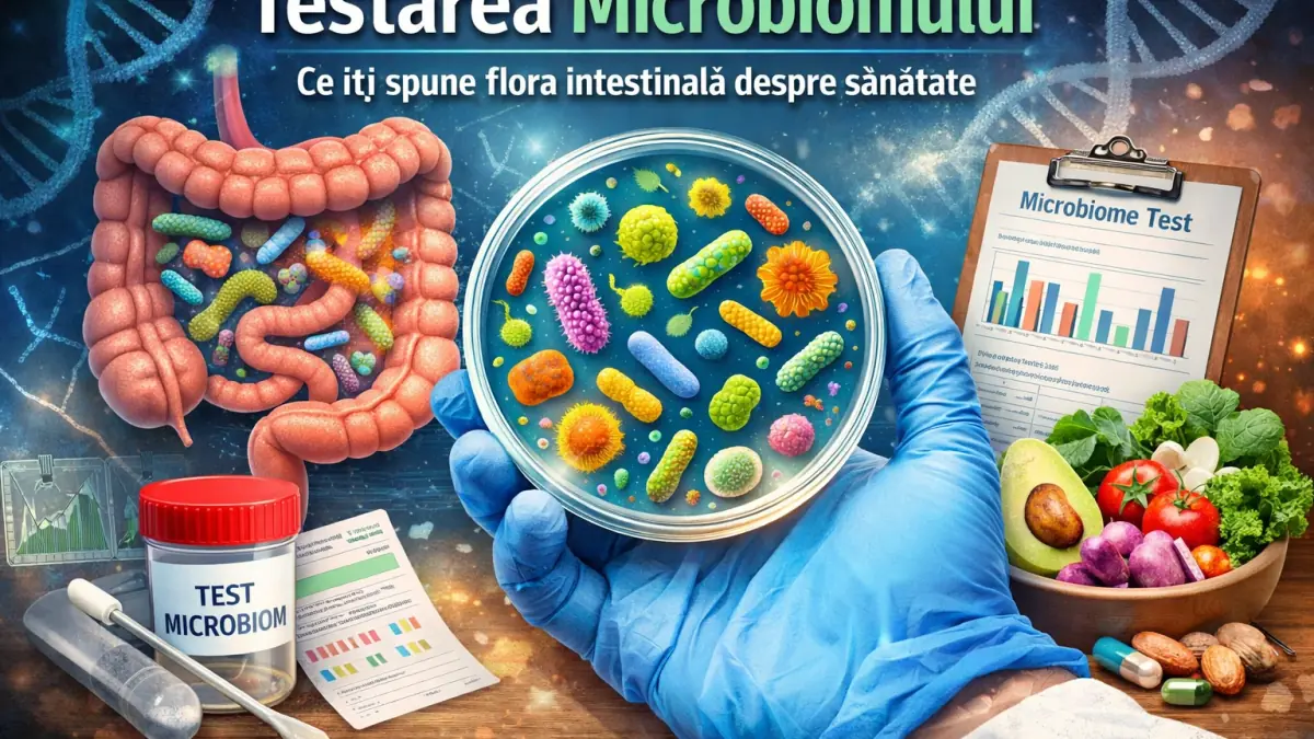 Testarea microbiomului: ce îți spune flora intestinală despre sănătate