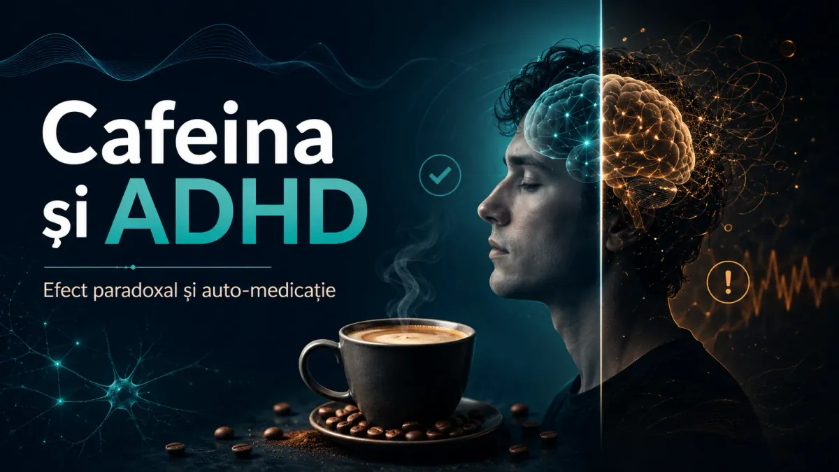 Cafeina și ADHD: efect paradoxal