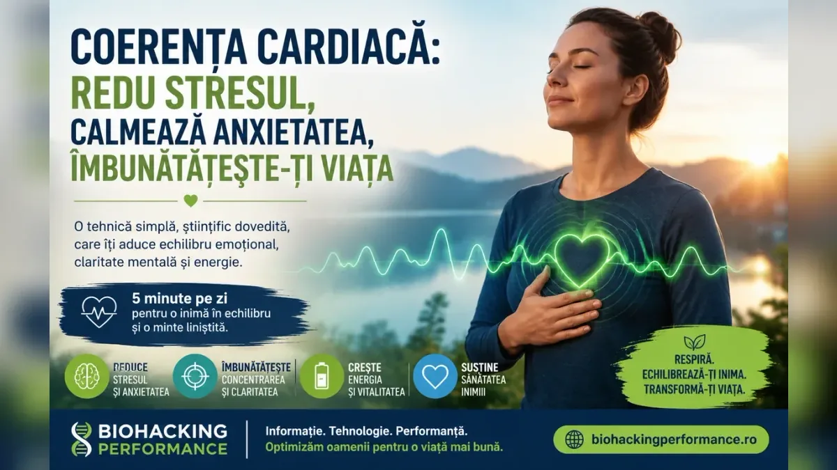 Coerența cardiacă pentru stres