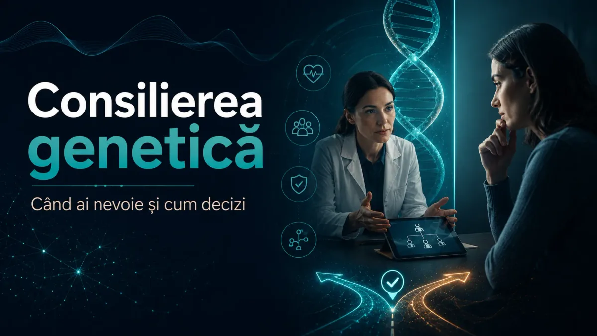 Consiliere genetică: când merită