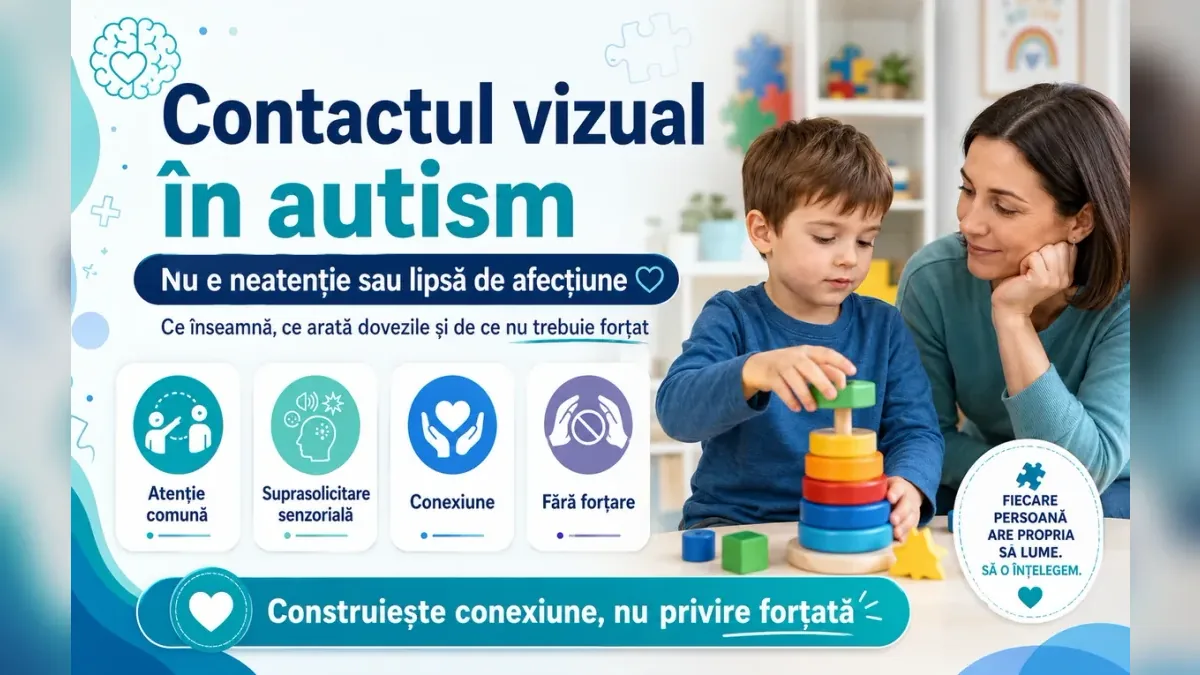 Contactul vizual în autism