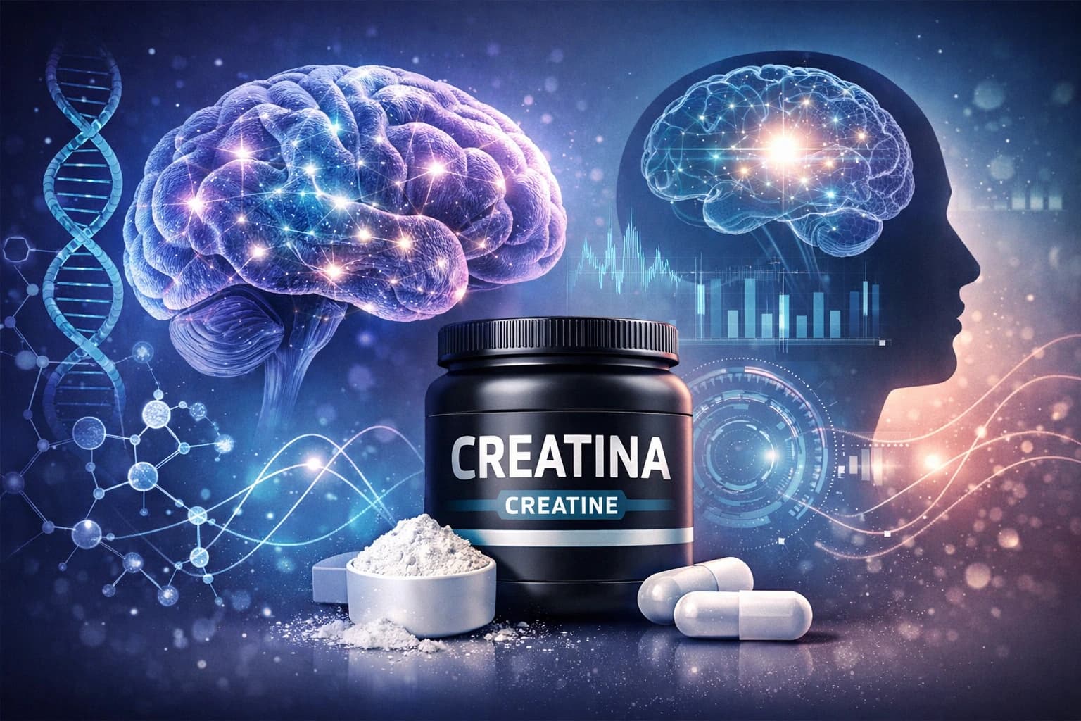 Creatina pentru creier: doar pentru sport sau și pentru performanță cognitivă?