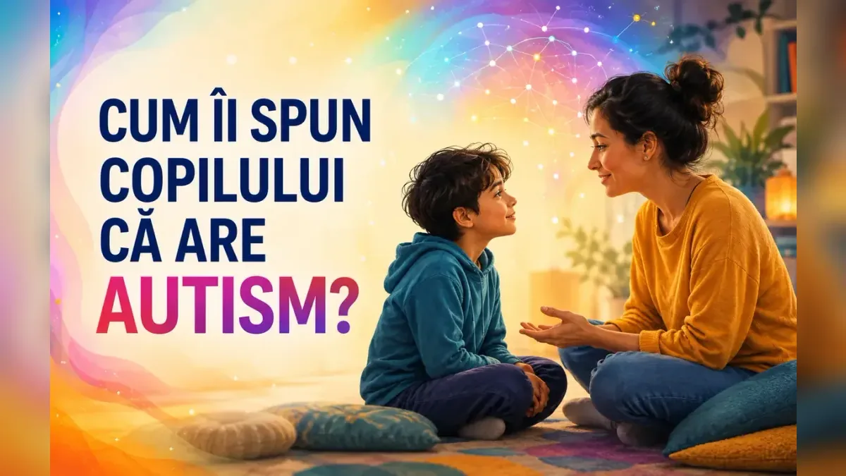 Cum explici copilului autismul