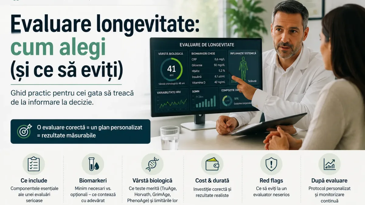 Evaluare longevitate: cum alegi