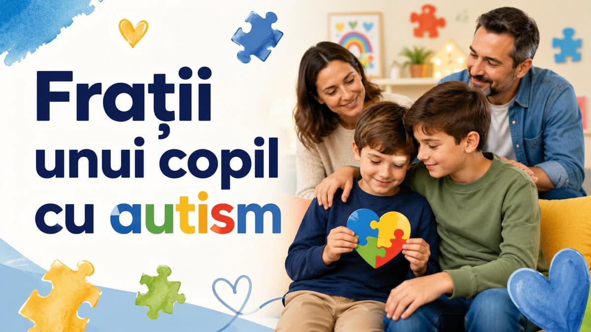 Frații unui copil cu autism