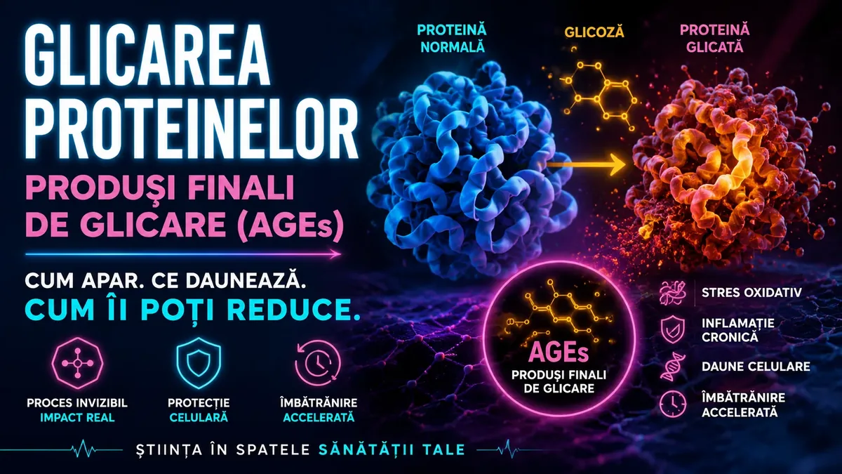 Glicarea proteinelor și AGEs