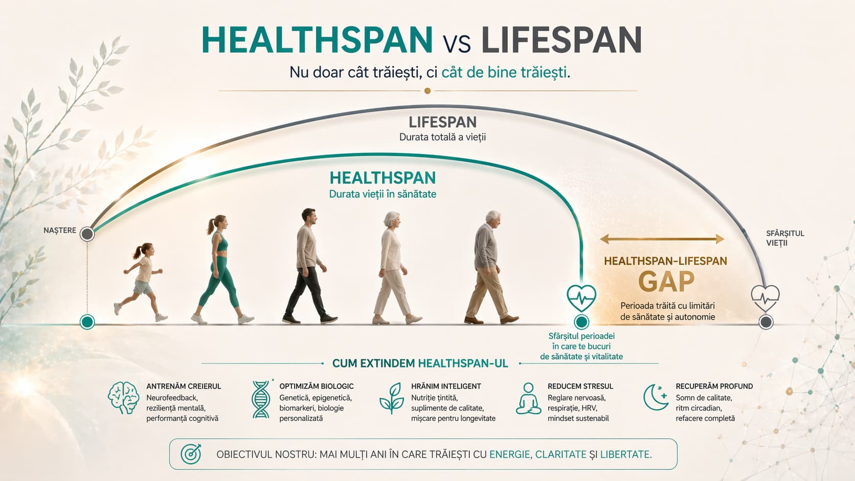 Healthspan vs lifespan: diferența care contează pentru cum îți trăiești viața