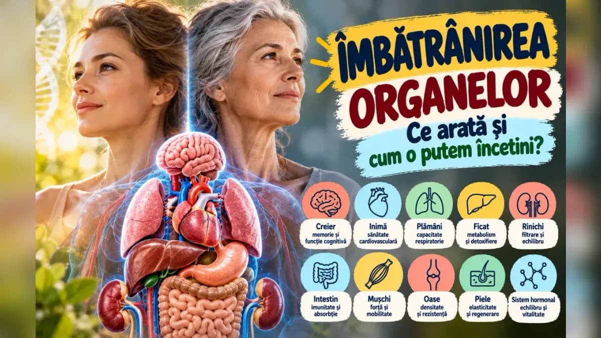 Organele îmbătrânesc diferit