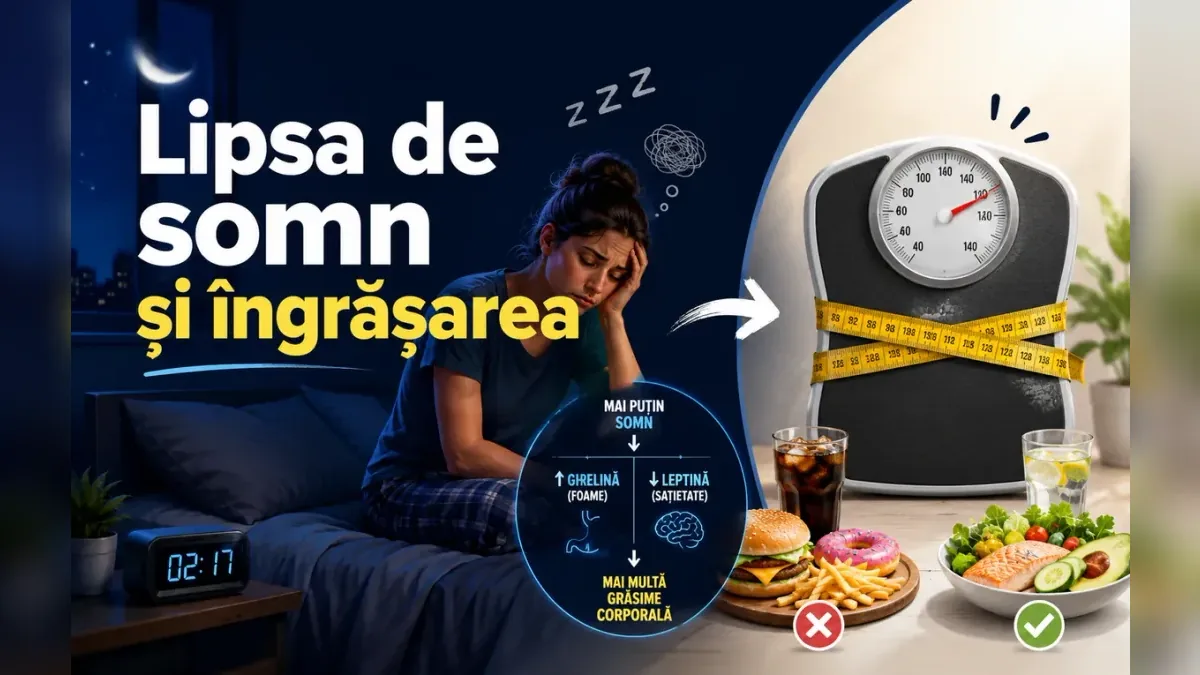 Lipsa de somn și îngrășarea