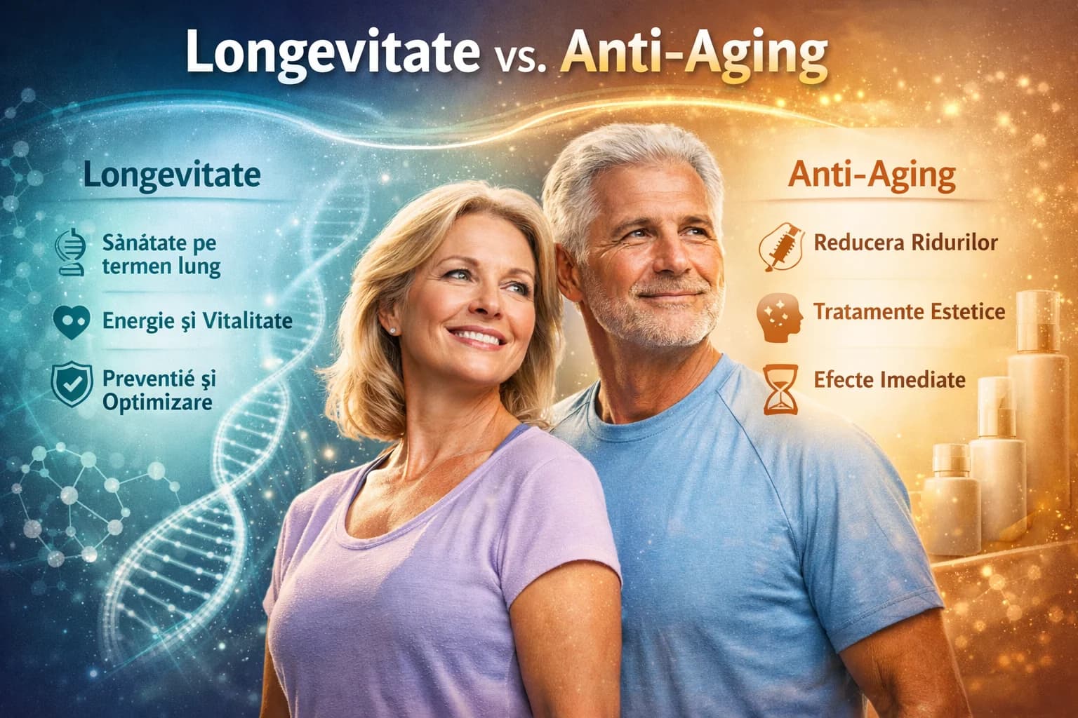 Longevitate vs anti-aging: care este diferența și ce contează cu adevărat