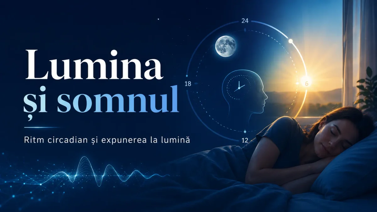Lumina și somnul: ritm circadian