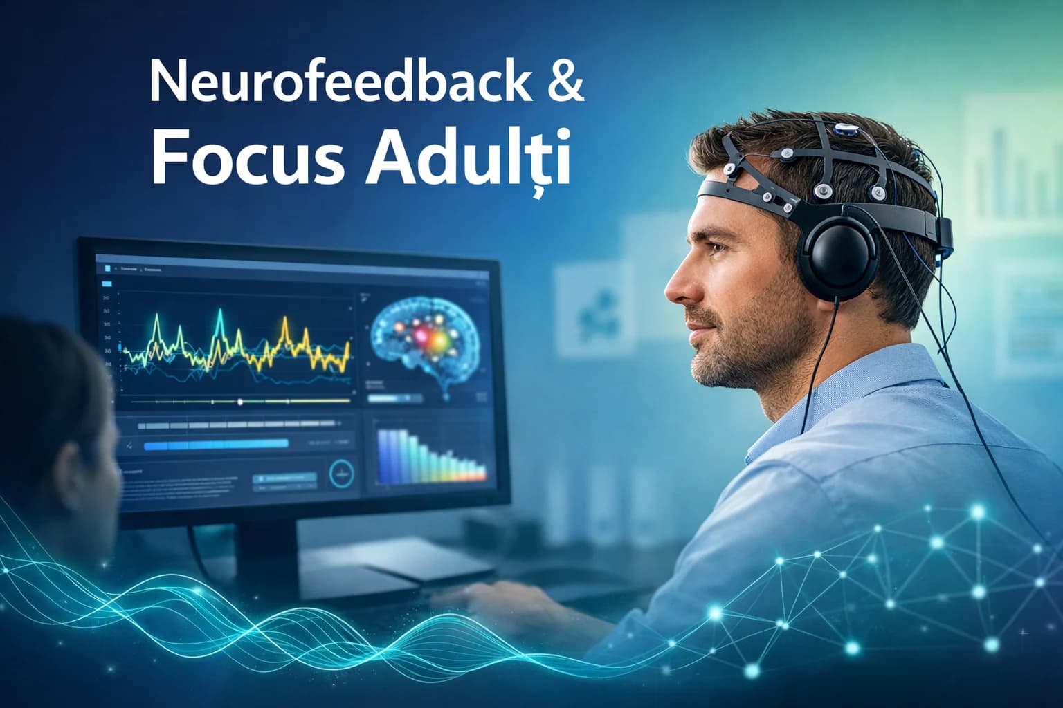 Neurofeedback pentru focus la adulți: ce oferă și ce nu