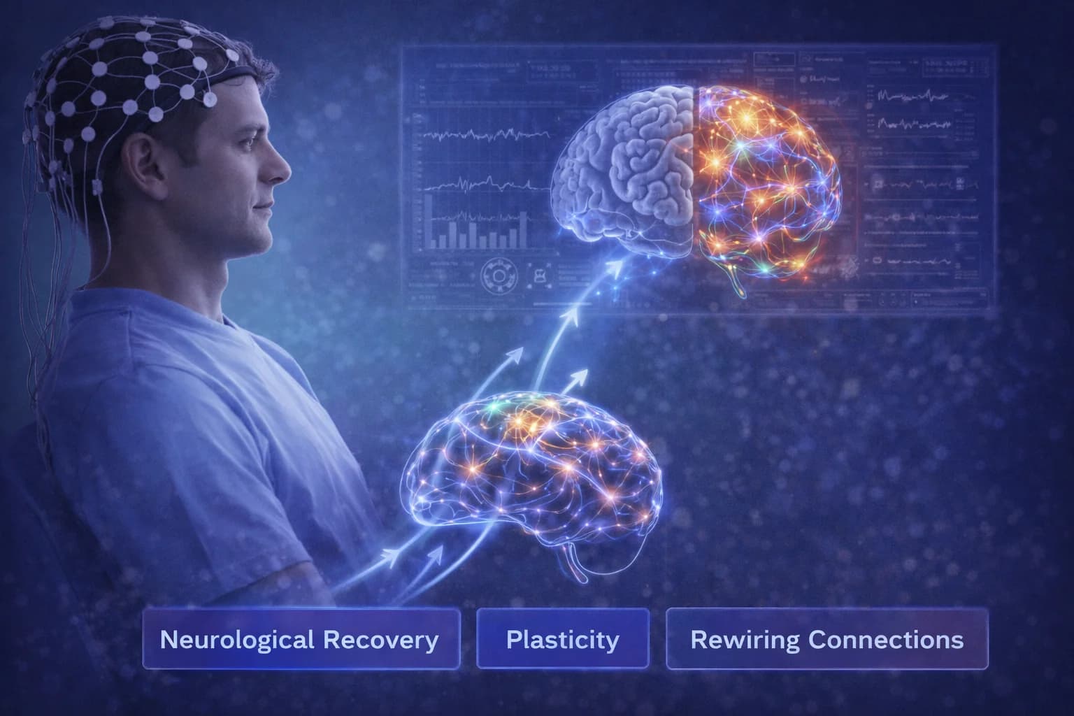 Neurofeedback în recuperarea post-AVC: neuroplasticitate ghidată de date