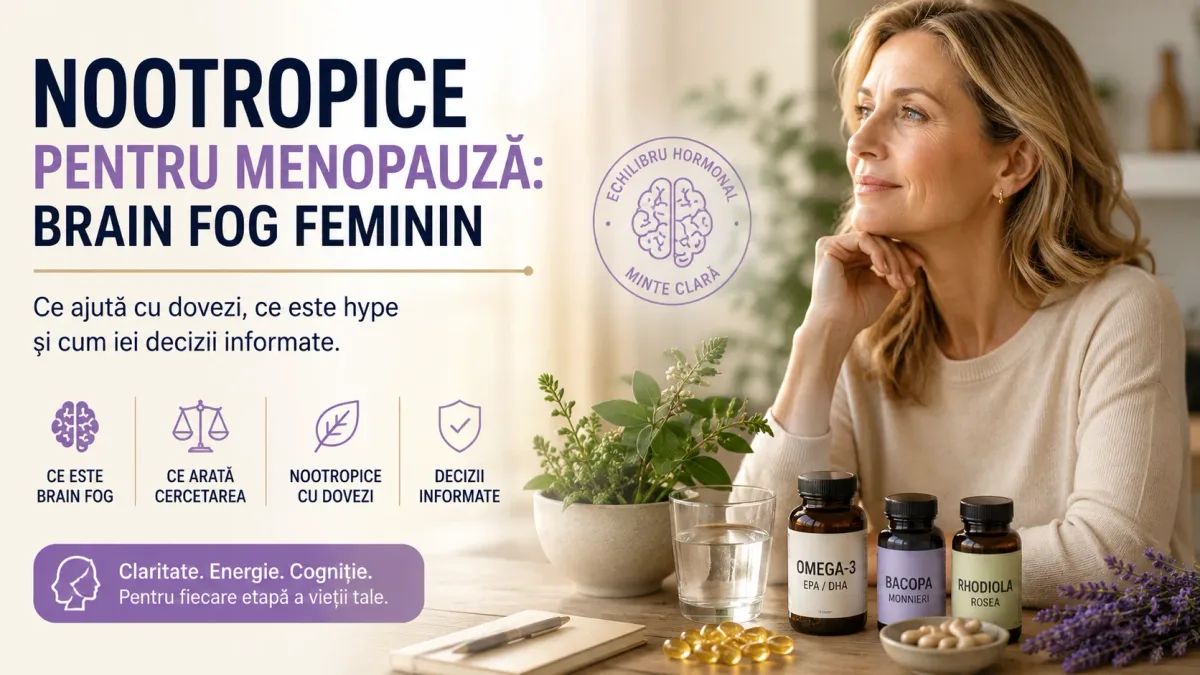 Nootropice pentru menopauză
