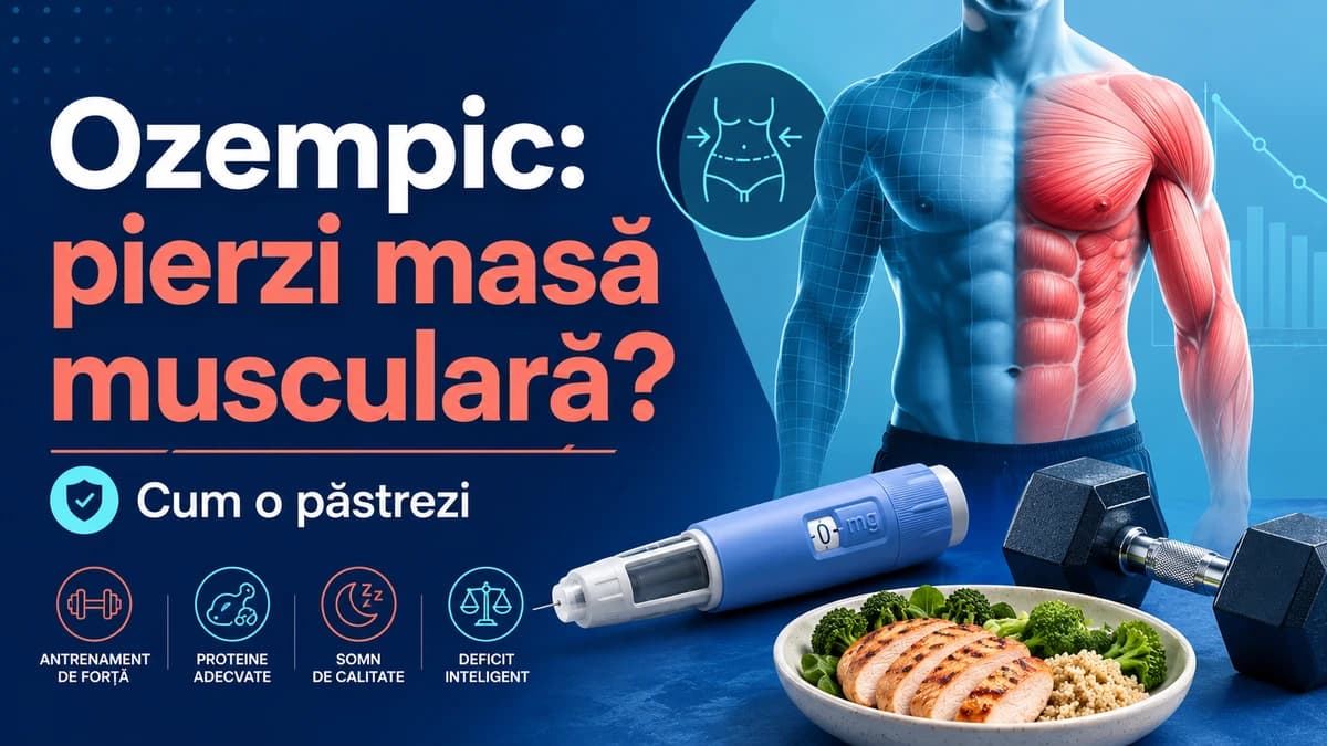 Ozempic: pierzi masă musculară?
