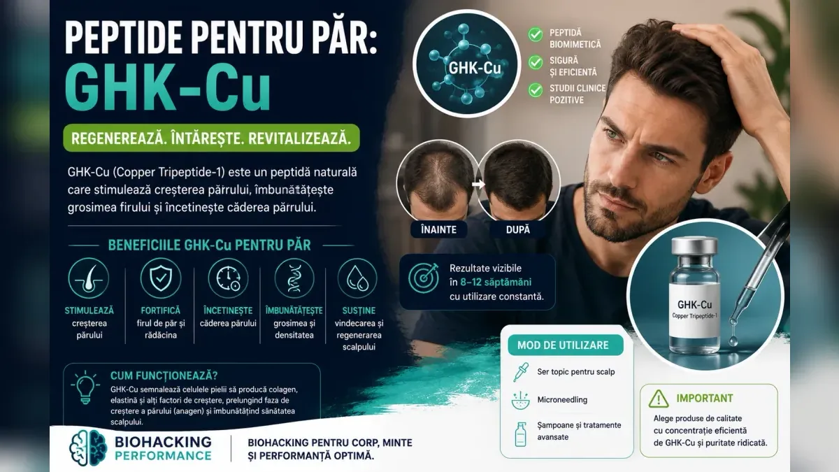 Peptide pentru păr și cădere