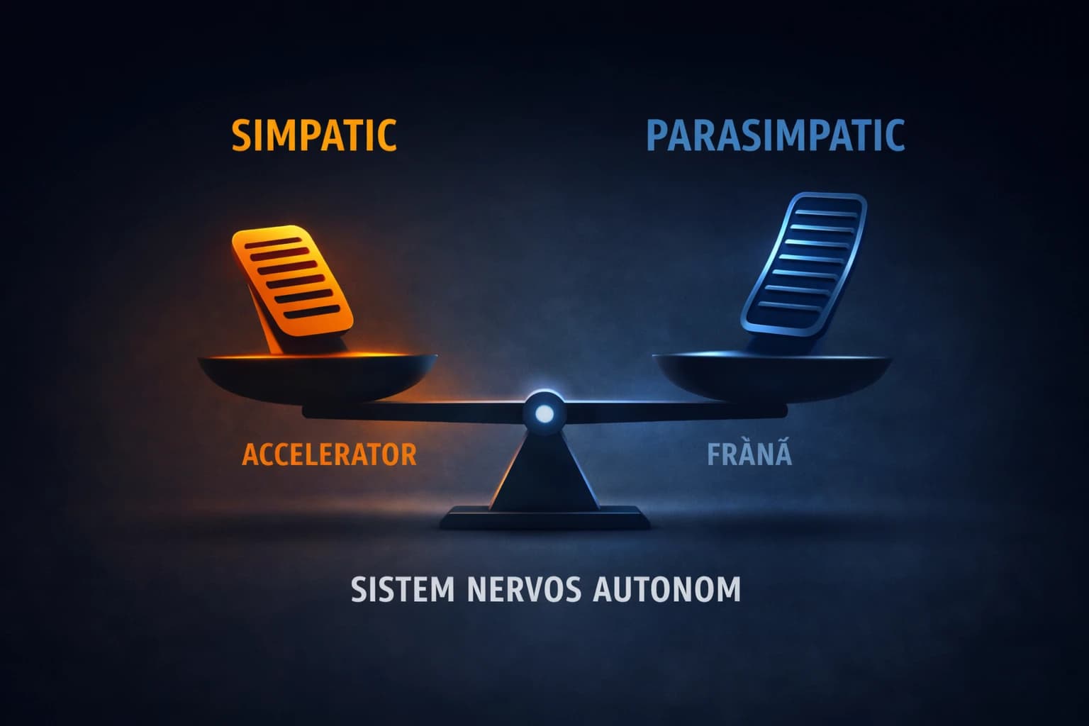 Sistemul nervos autonom: simpatic vs. parasimpatic și de ce contează echilibrul