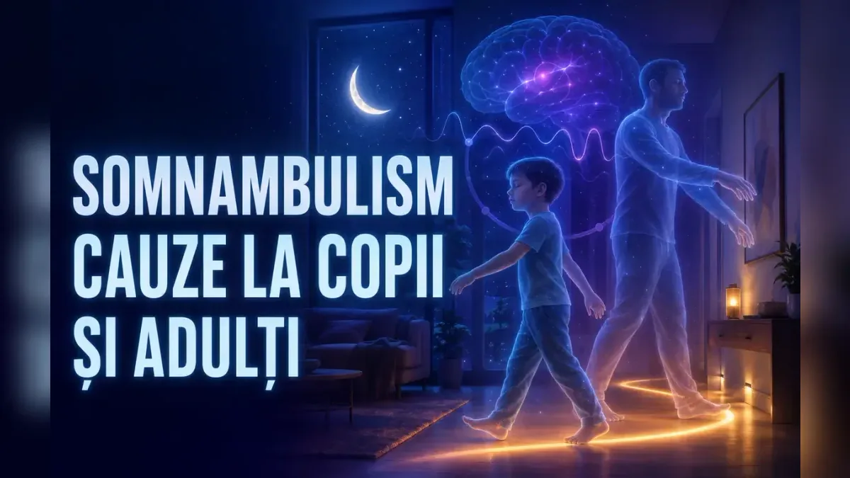 Somnambulism și teroare nocturnă