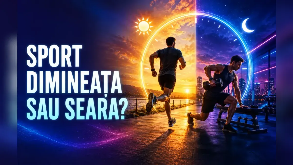 Antrenament dimineața sau seara