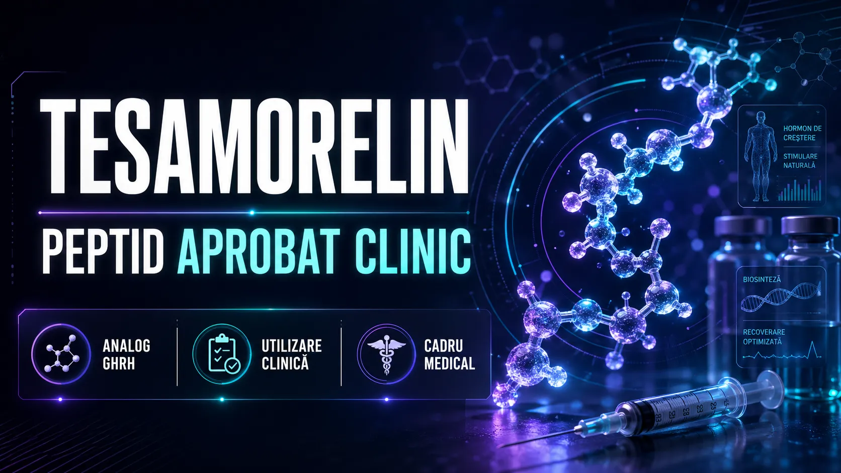 Tesamorelin: aprobat vs off-label
