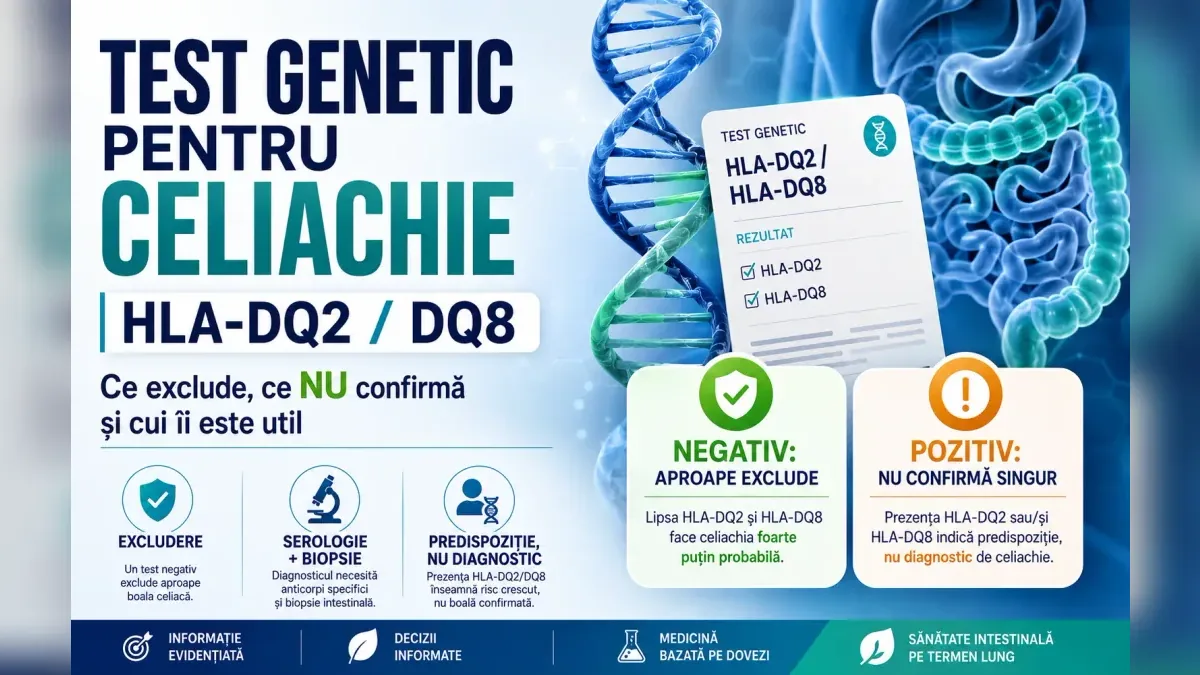 Test genetic pentru celiachie