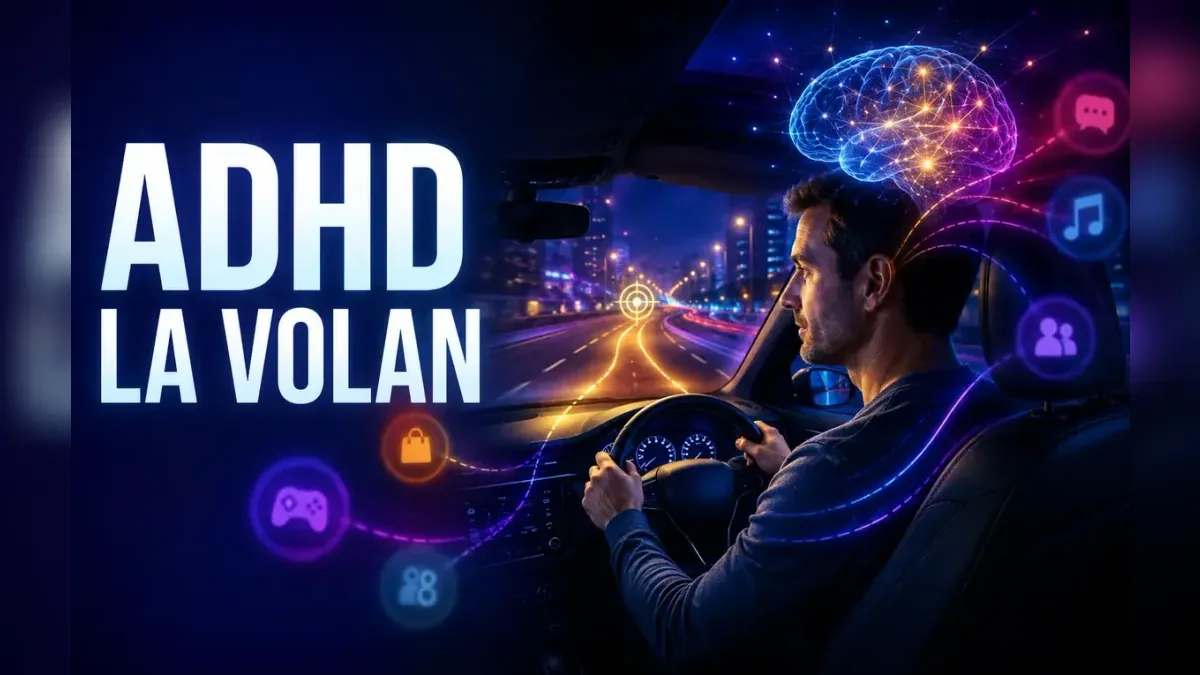 ADHD la volan: ce arată datele