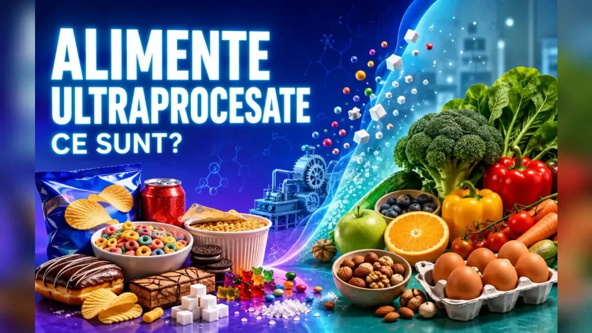 Alimente ultraprocesate: ce sunt