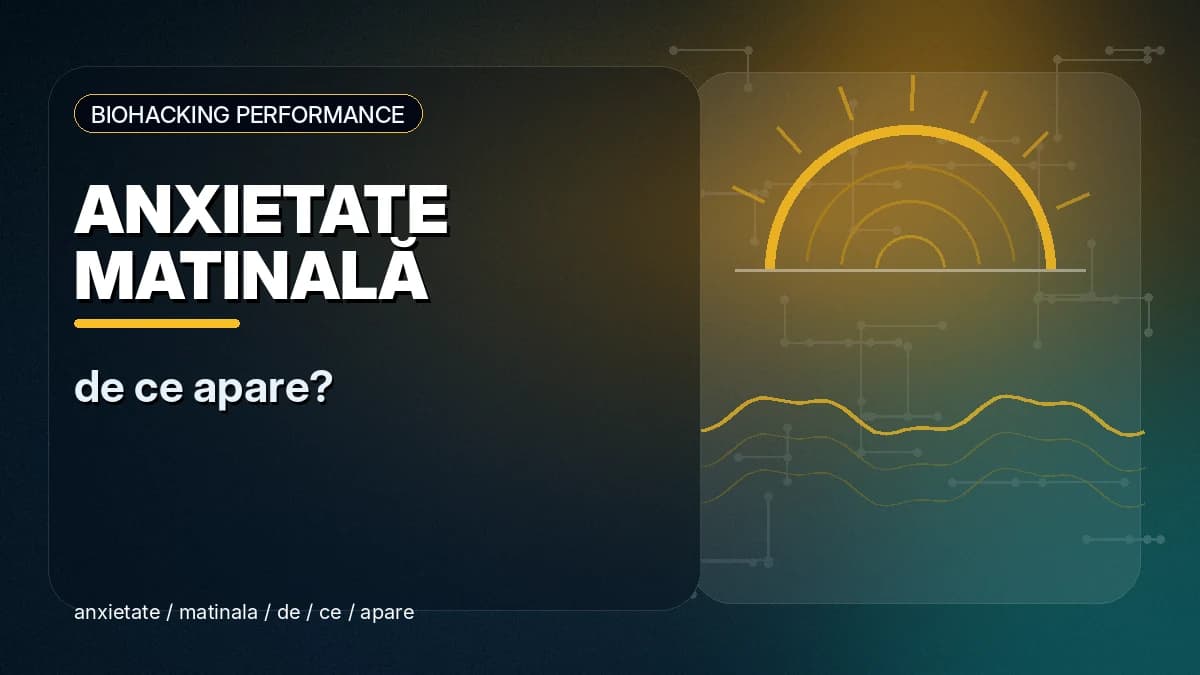 Anxietate matinală: de ce apare