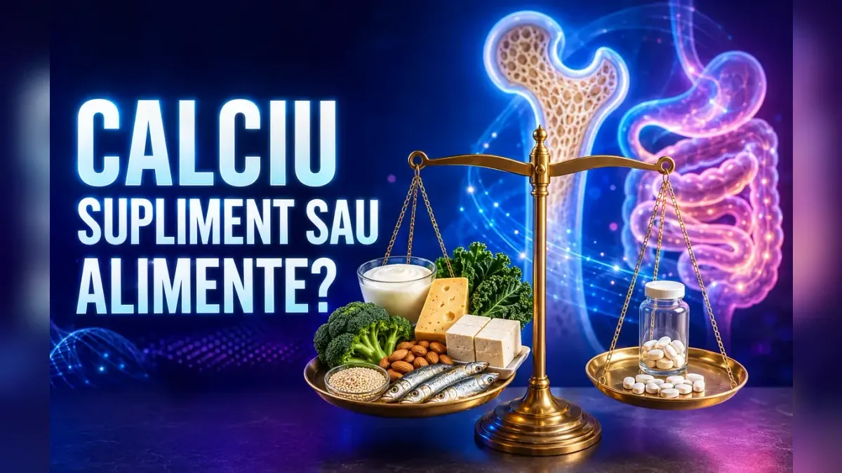 Calciu: supliment sau alimente