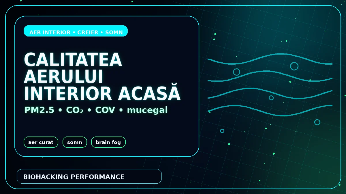 Calitatea aerului interior acasă