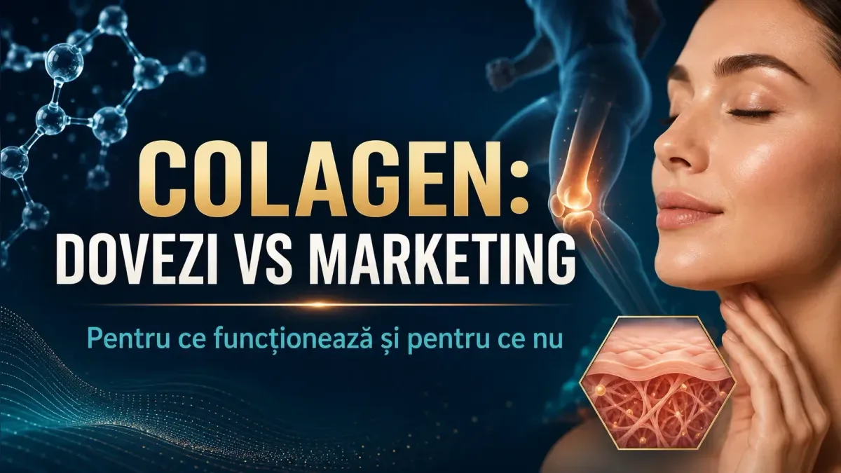 Colagen: dovezi vs marketing