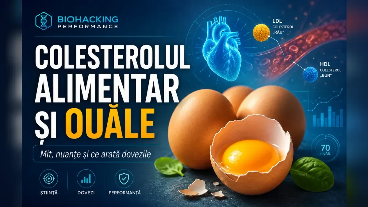 Colesterolul alimentar și ouăle