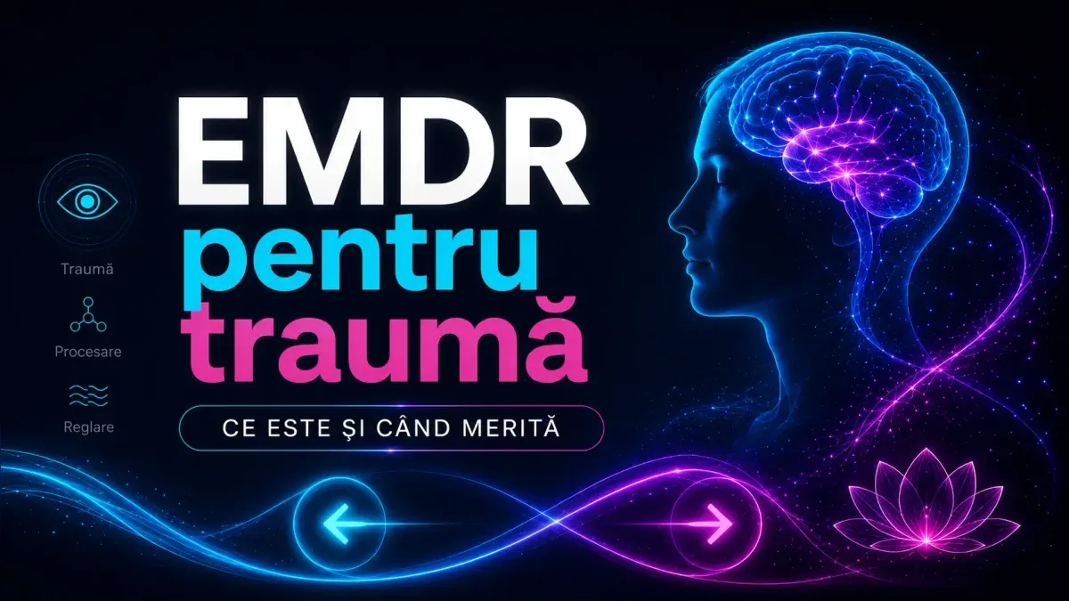 EMDR pentru trauma: când merită