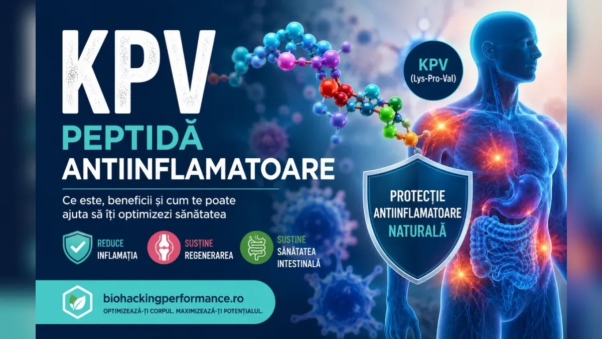 KPV: peptidă antiinflamatoare