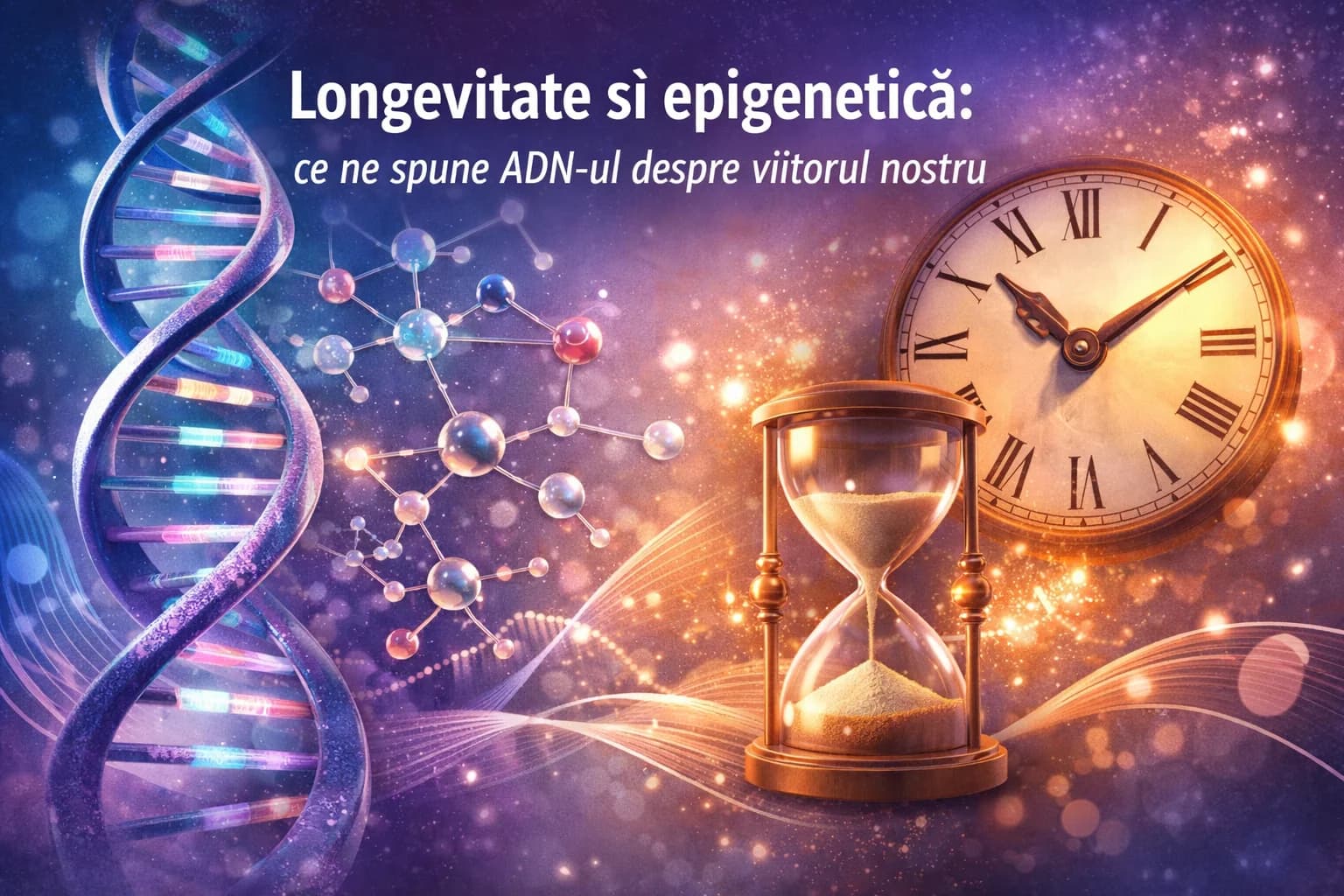 Epigenetică și longevitate: cum influențezi expresia genelor