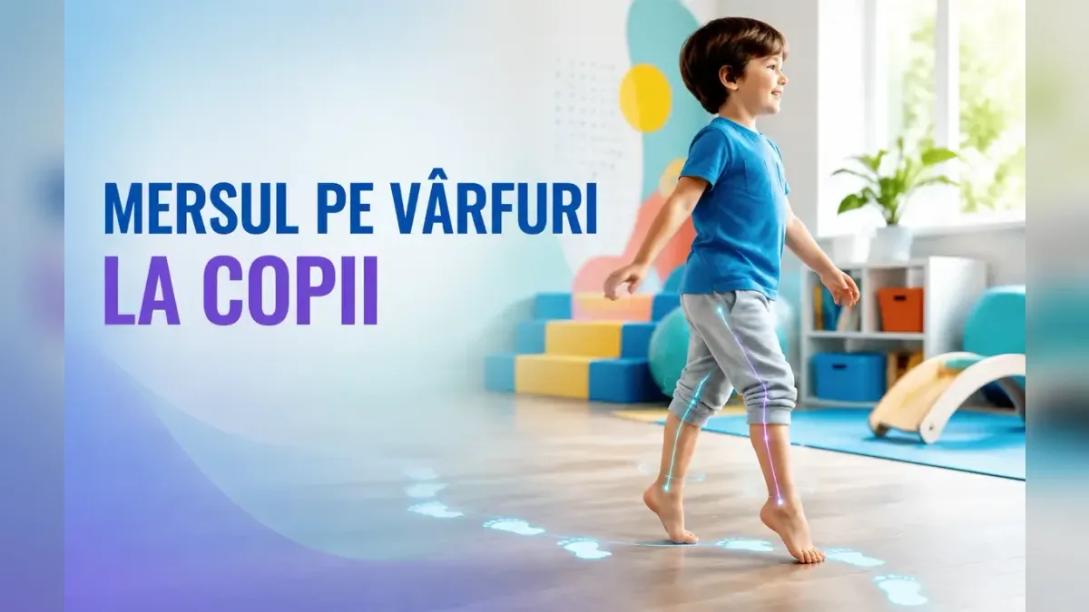 De ce merge copilul pe vârfuri