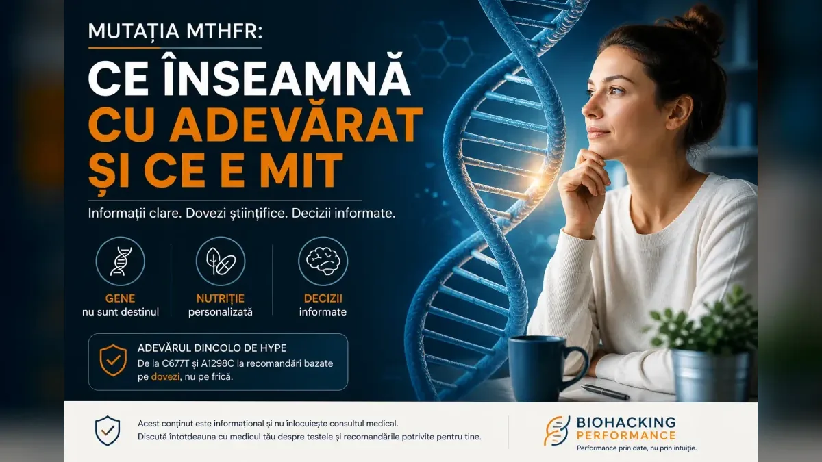 Mutația MTHFR: mit vs realitate
