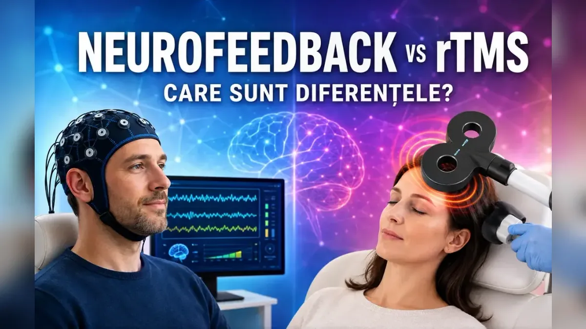 Neurofeedback vs rTMS: diferențe