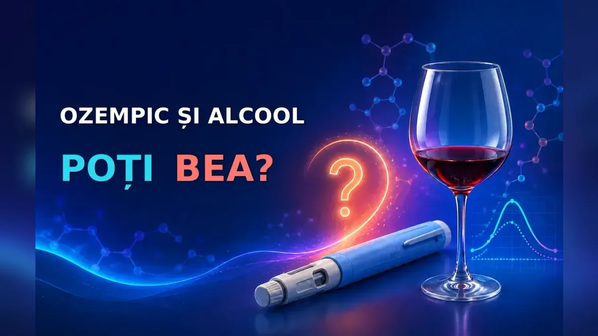 Poți bea alcool dacă iei Ozempic