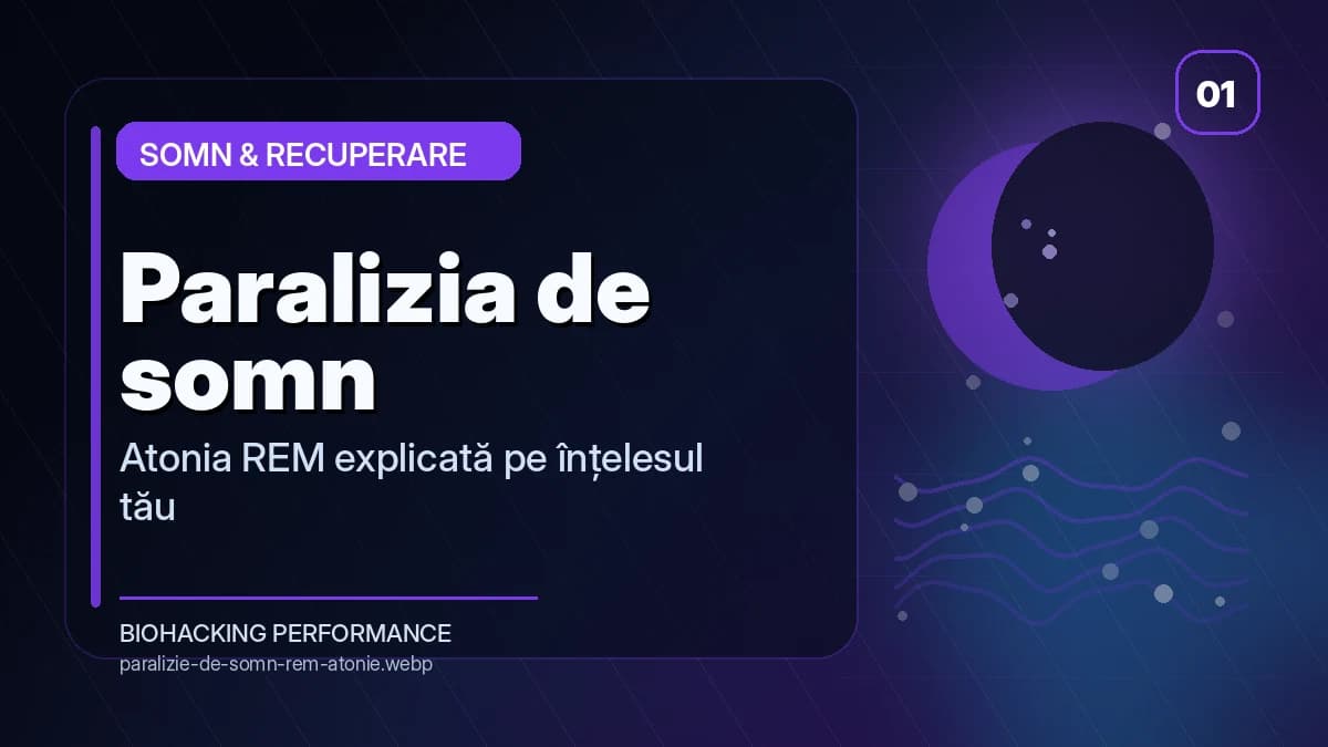 Paralizia de somn: de ce apare