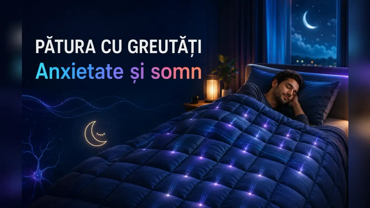 Pătura cu greutăți chiar ajută?